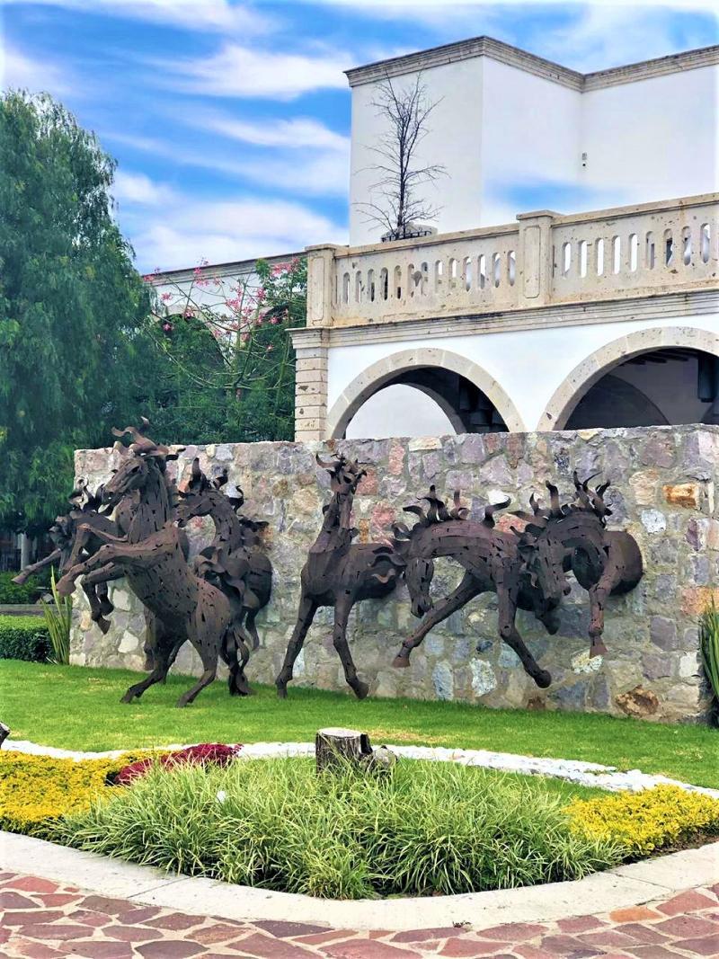Hotel Hacienda Santa Fe 과나후아토 외부 사진